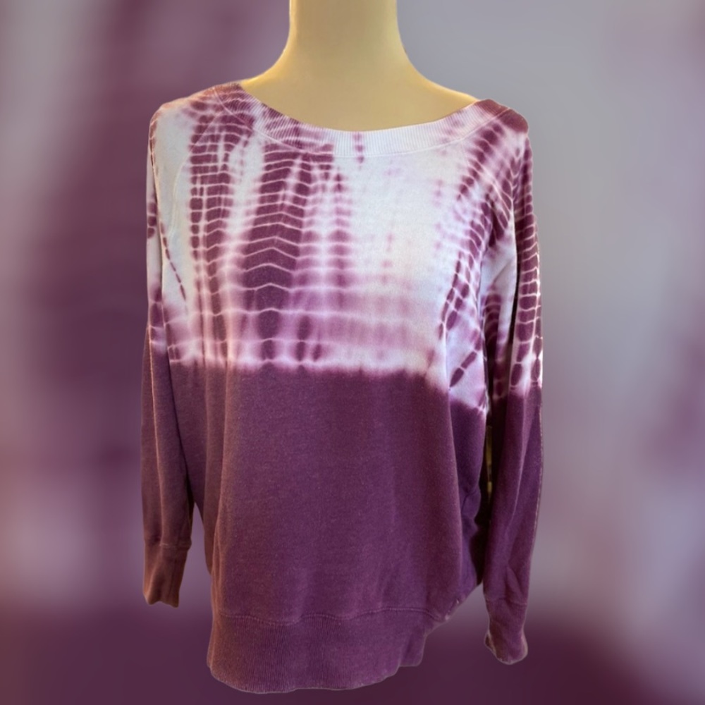 SO Lounge Life Oversized Tie Dye Sweatshirt